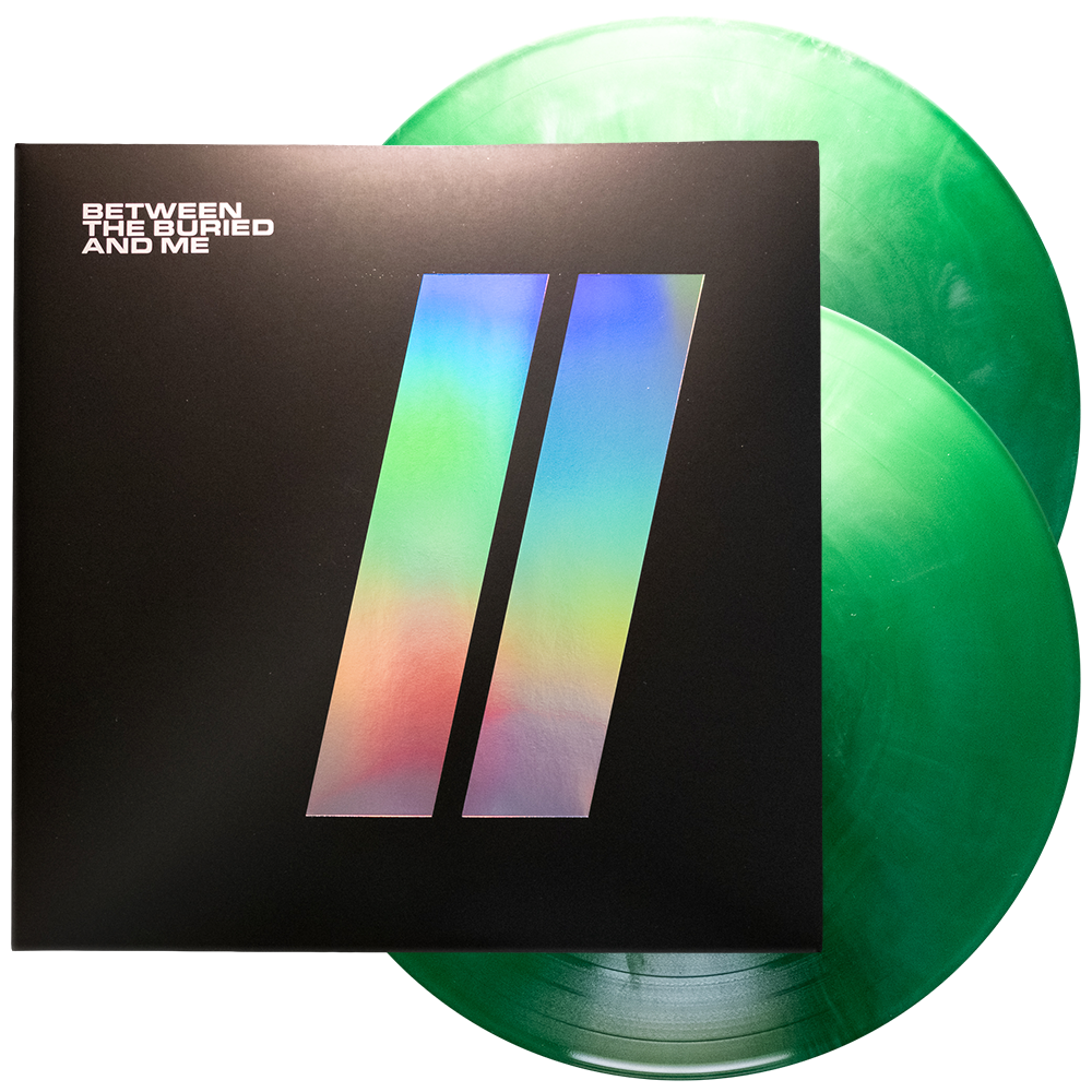 Between The Buried and Me (Colors II) 2xTrans Green + White Galaxy