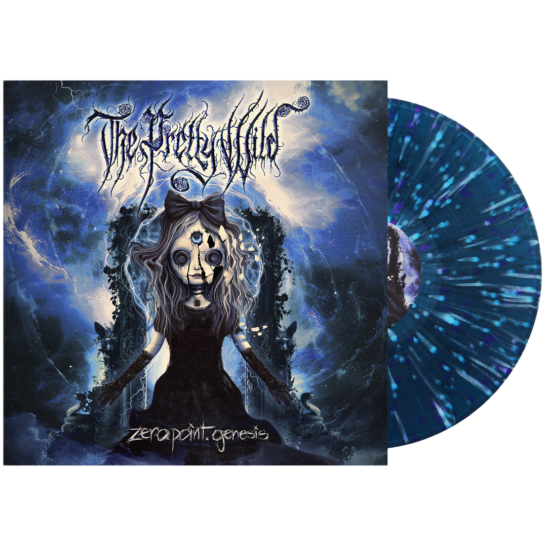 The Pretty Wild - 'zero.point.genesis' Vinyl (Trans Blue w/ Pink + Violet + Baby Blue Splatter)