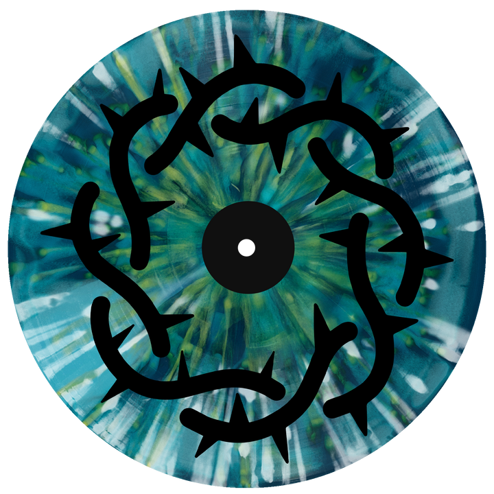 Bad Omens - ‘Finding God Before God Finds Me (Deluxe)’ Vinyl (Sea Blue + Yellow Side A/B w/ Baby Blue Splatter)