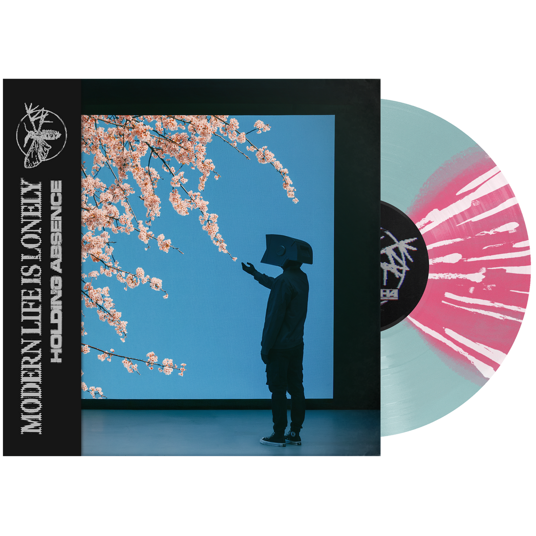 Holding Absence 'Modern Life Is Lonely' Vinyl (Ice Blue + Pink Butterfly w/ White Splatter)