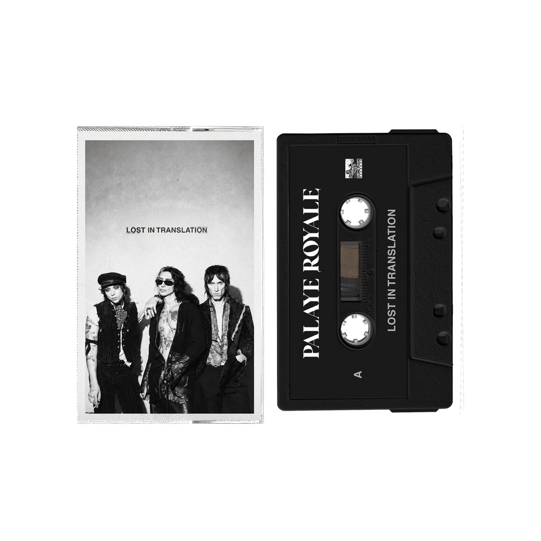 Palaye Royale - 'Lost In Translation' Cassette (Black w/ Silver)