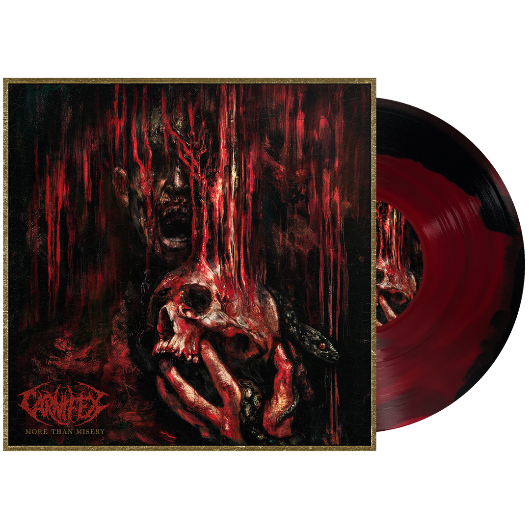 Carnifex - 'More Than Misery' Vinyl (Red + Black Side A/B) (Signed)