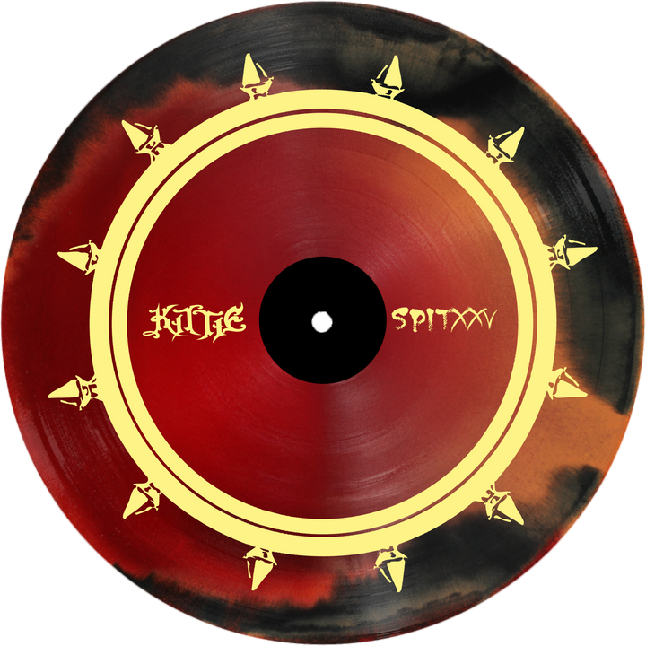 Kittie - 'Spit XXV' Vinyl (Black + Orange + Trans Red Side A/B)