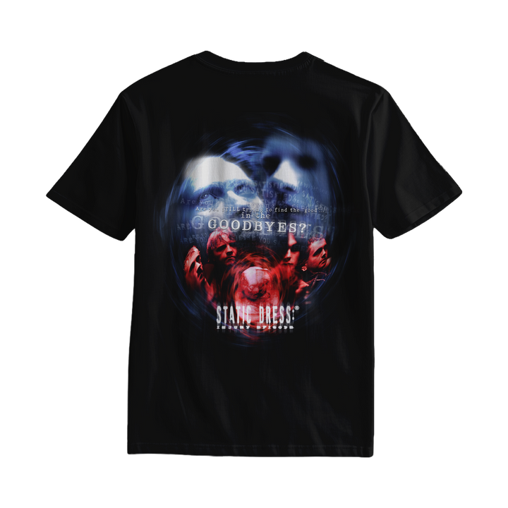 Static Dress - 'Injury Episode' Black Tee