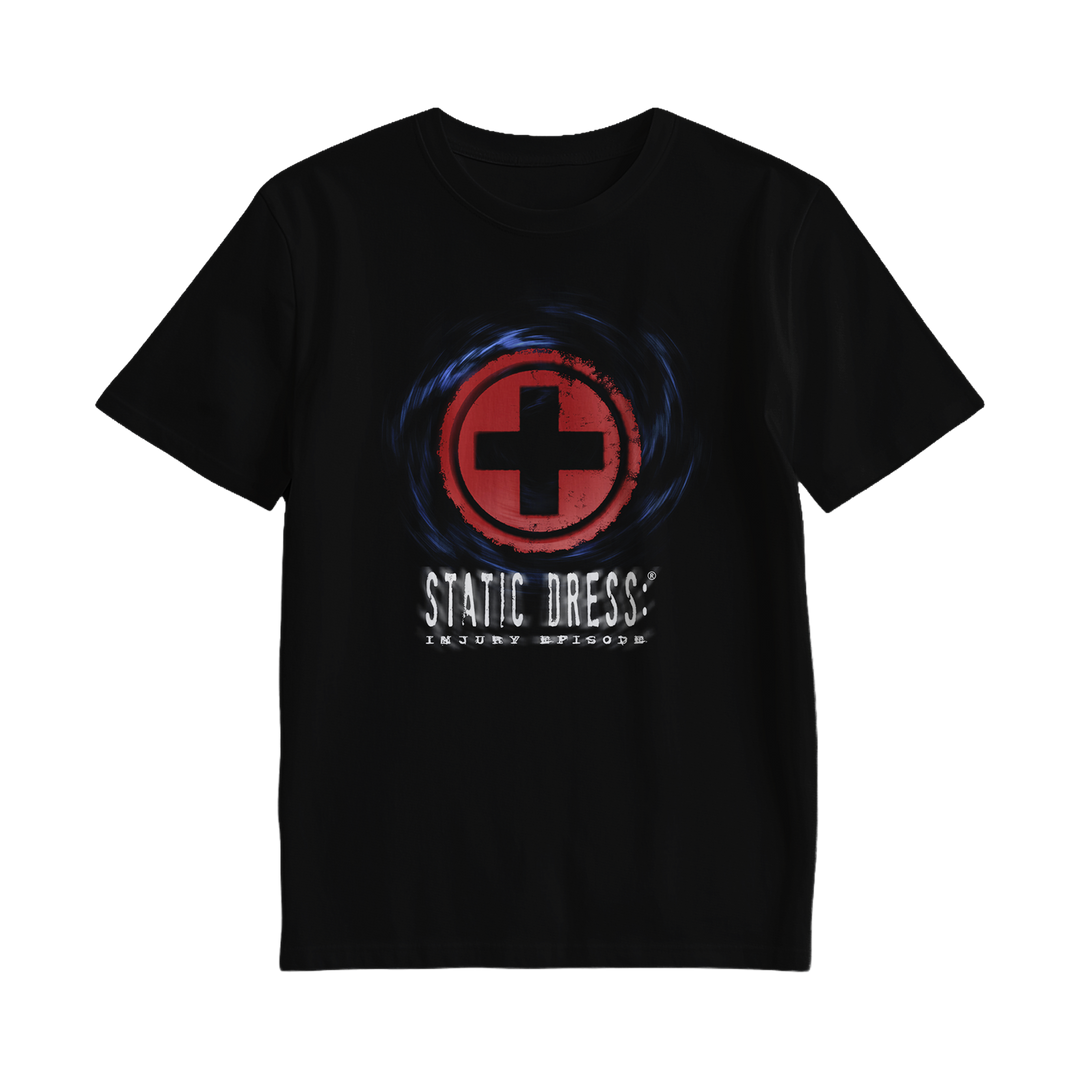 Static Dress - 'Injury Episode' Black Tee