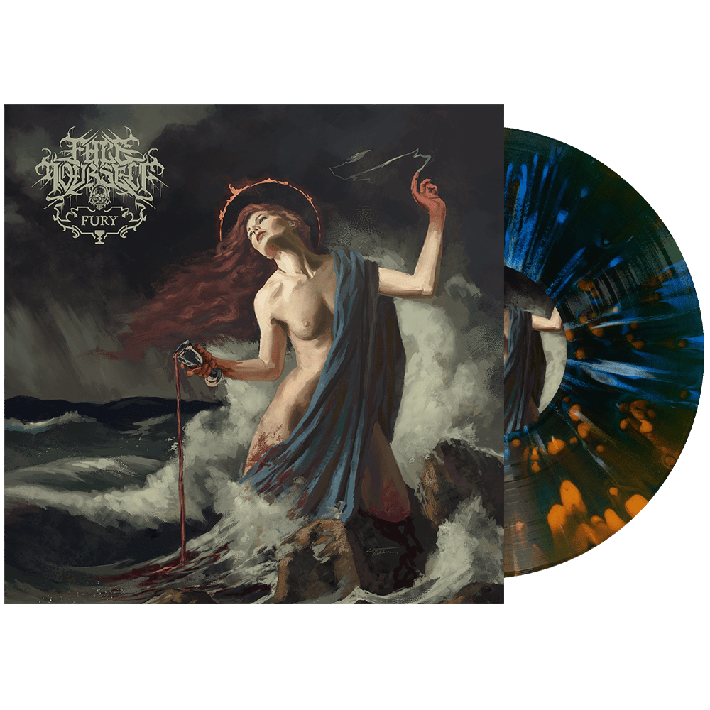 Face Yourself (Fury) Blue White Splatter Vinyl