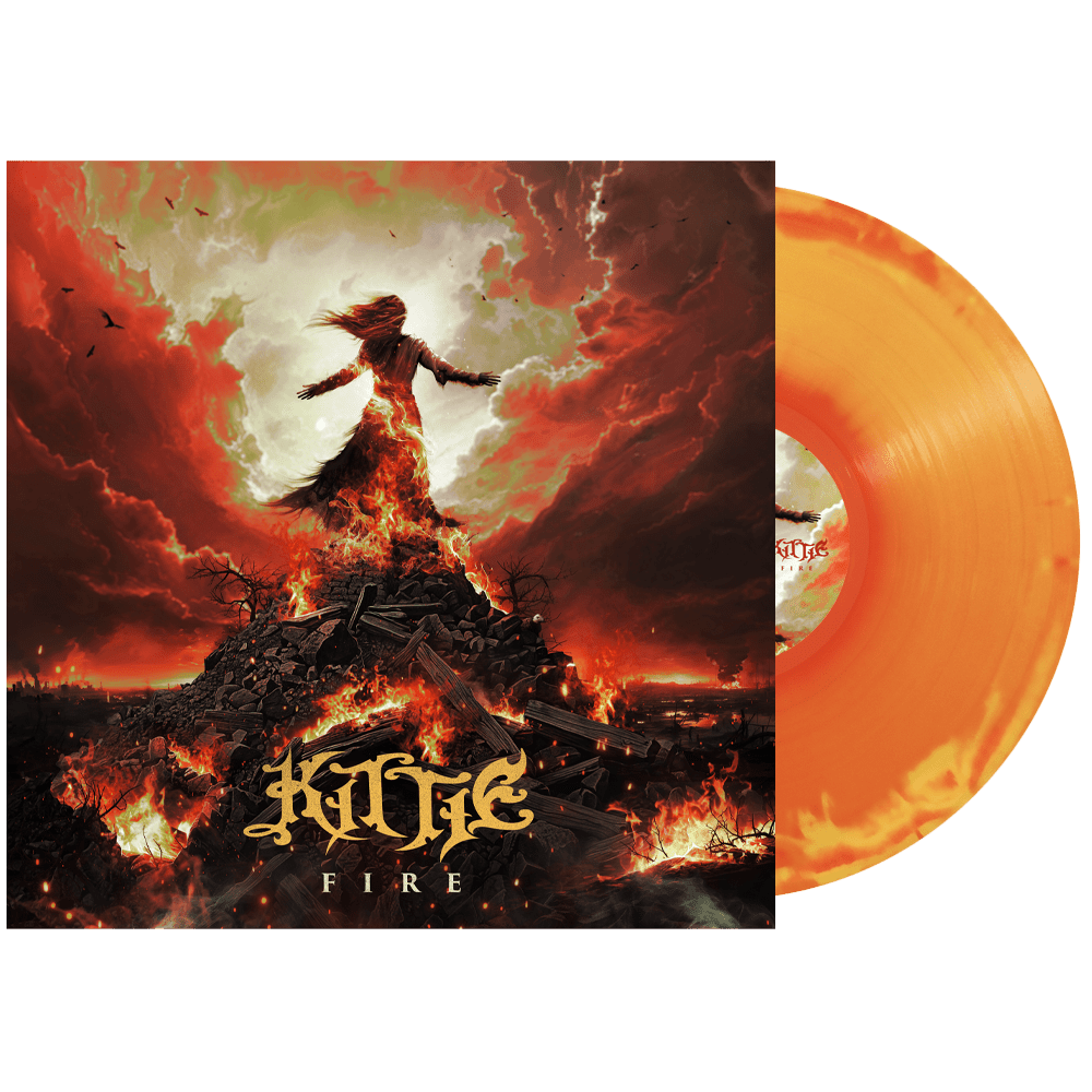 Kittie (Fire) Red Orange Yellow Vinyl