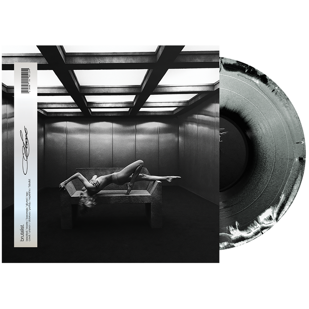 sace6 (Brutalist) Black + Silver + White Side A/B Vinyl