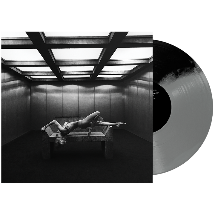 sace6 (Brutalist) Silver+Black Half/Half Vinyl