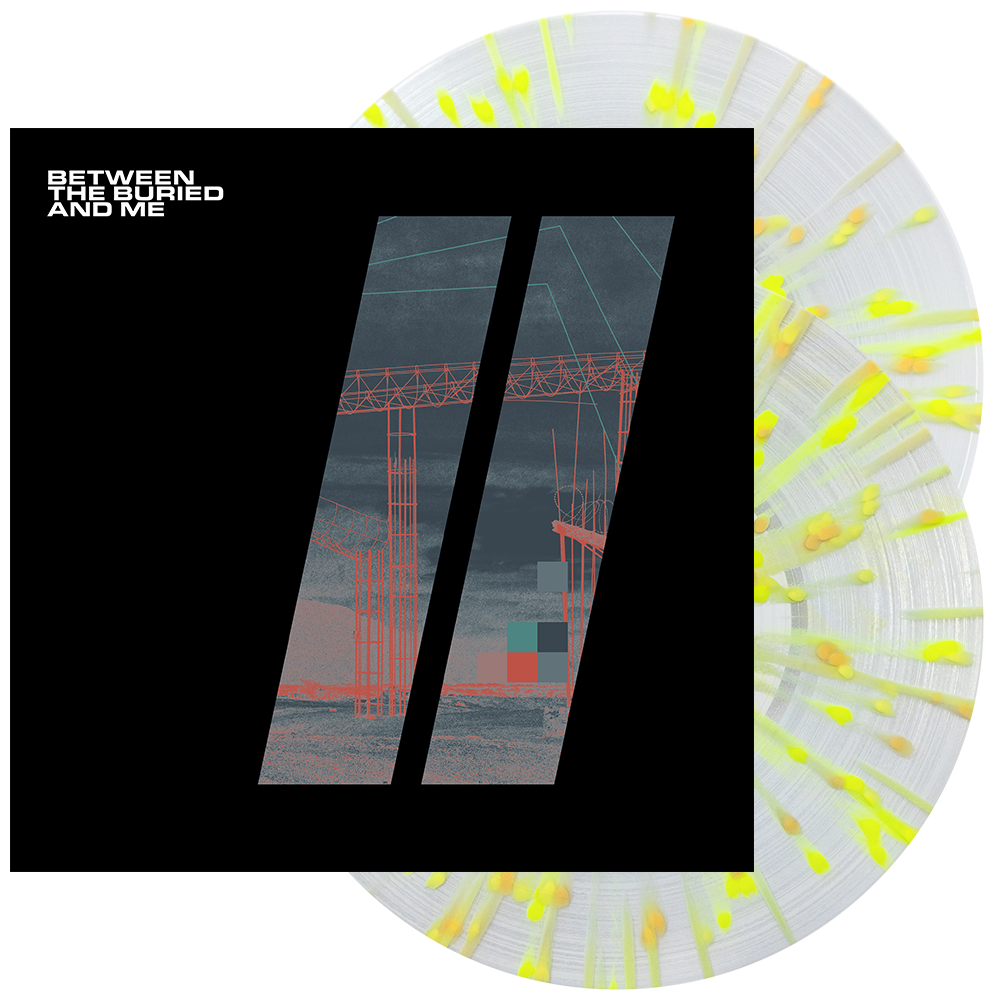 Between The Buried And Me (Colors II 2nd Pressing) 2xClear w/Mustard+Easter+Neon Yellow Splatter Vinyl